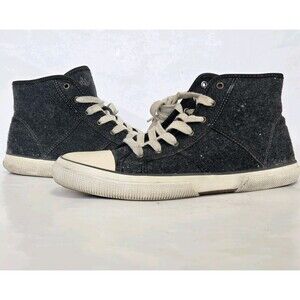 Polo Ralph Lauren Shoes Mens Size 10B Grey January II High Top Leather Sneakers